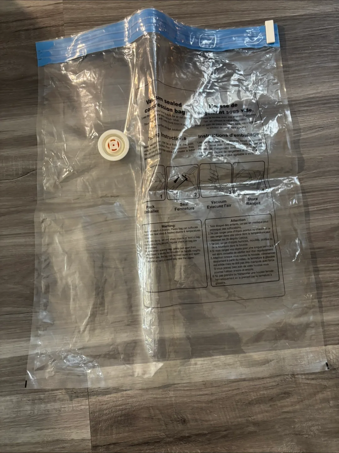 Vacuum Sealable Compression Bag thumbnail