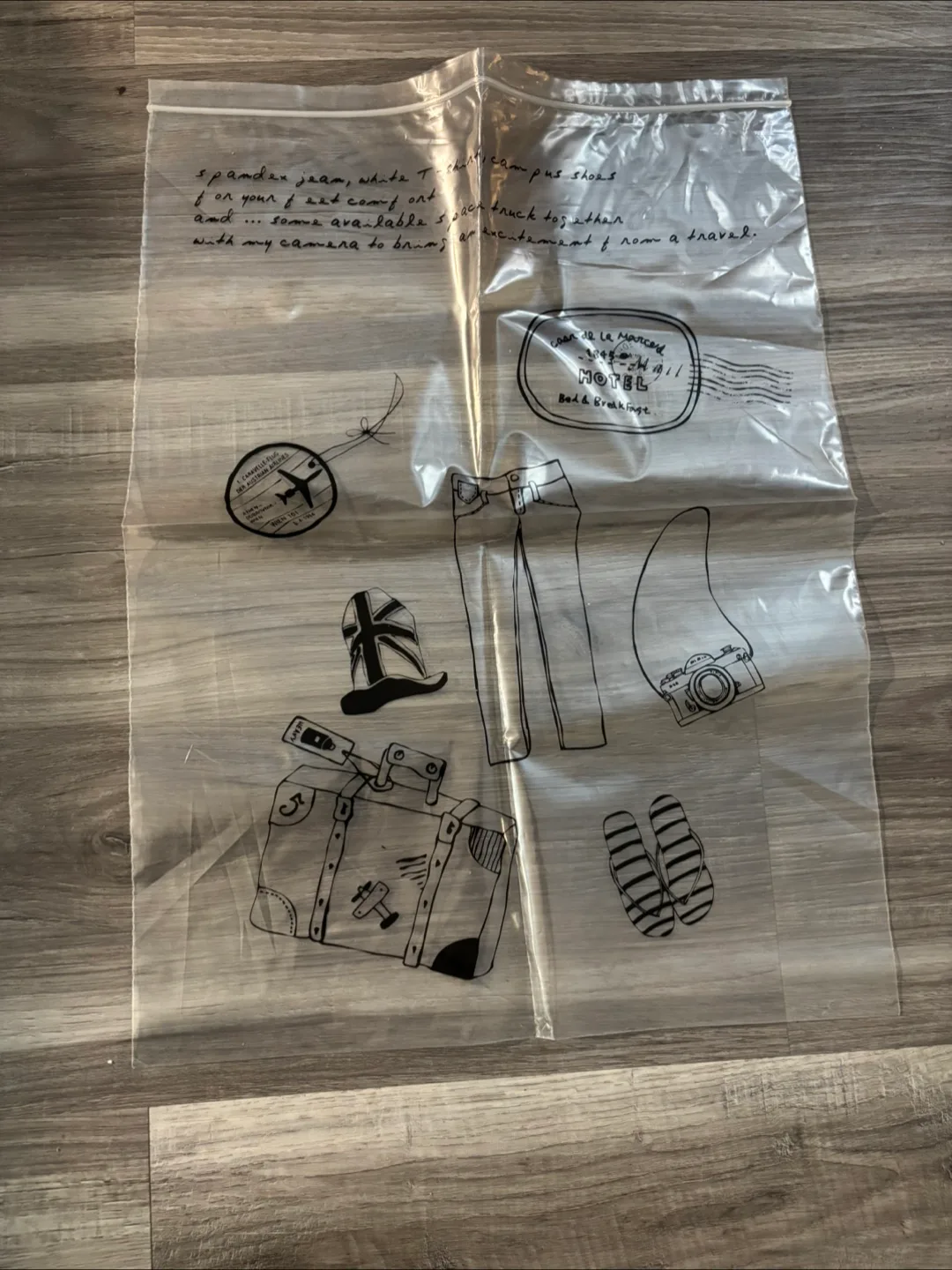 Vacuum Sealable Compression Bag image indicator(2)