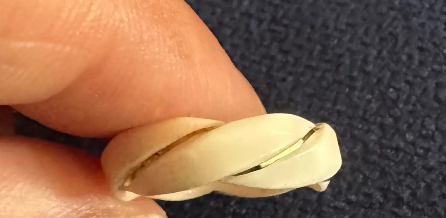 💚Twisted White Ring image indicator(2)