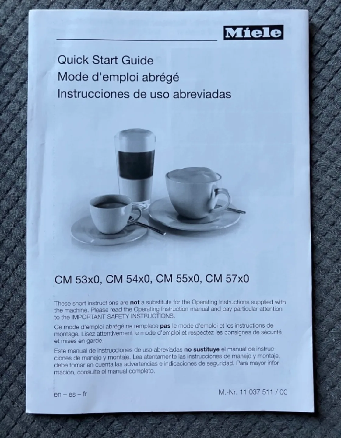 Miele Built-in Coffee Machine image indicator(7)