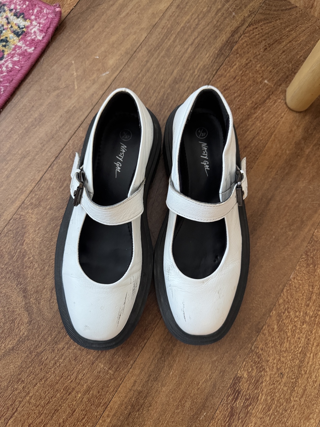 Chunky Heel Mary Jane Shoes - photo 4