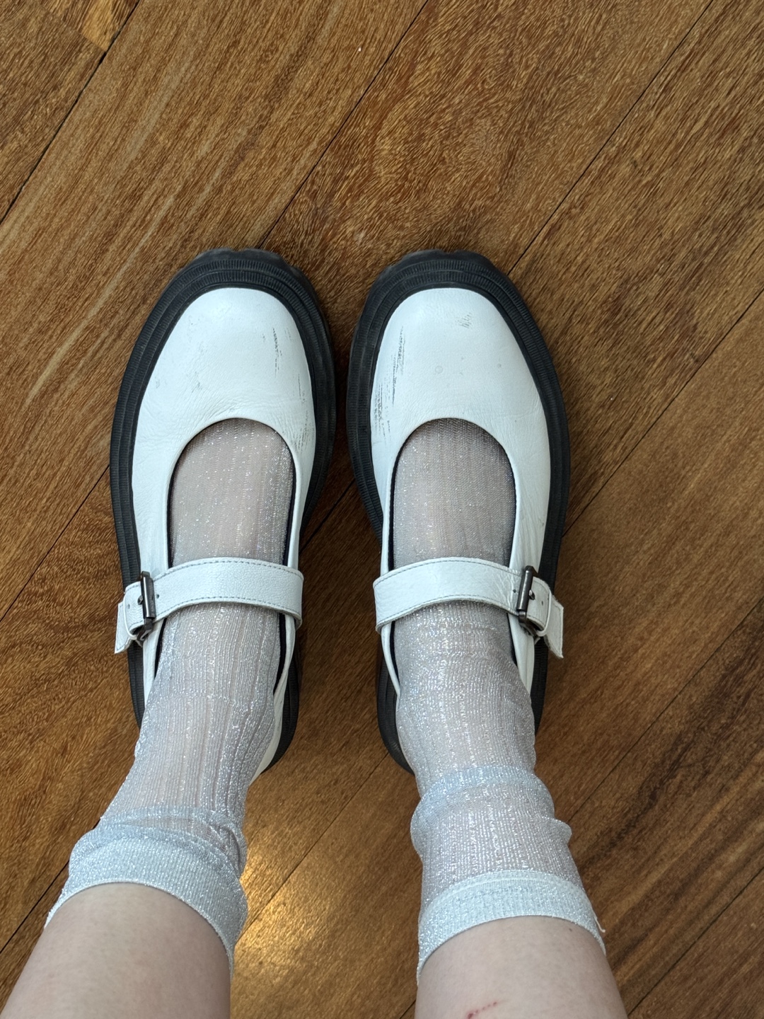 Chunky Heel Mary Jane Shoes - photo 3