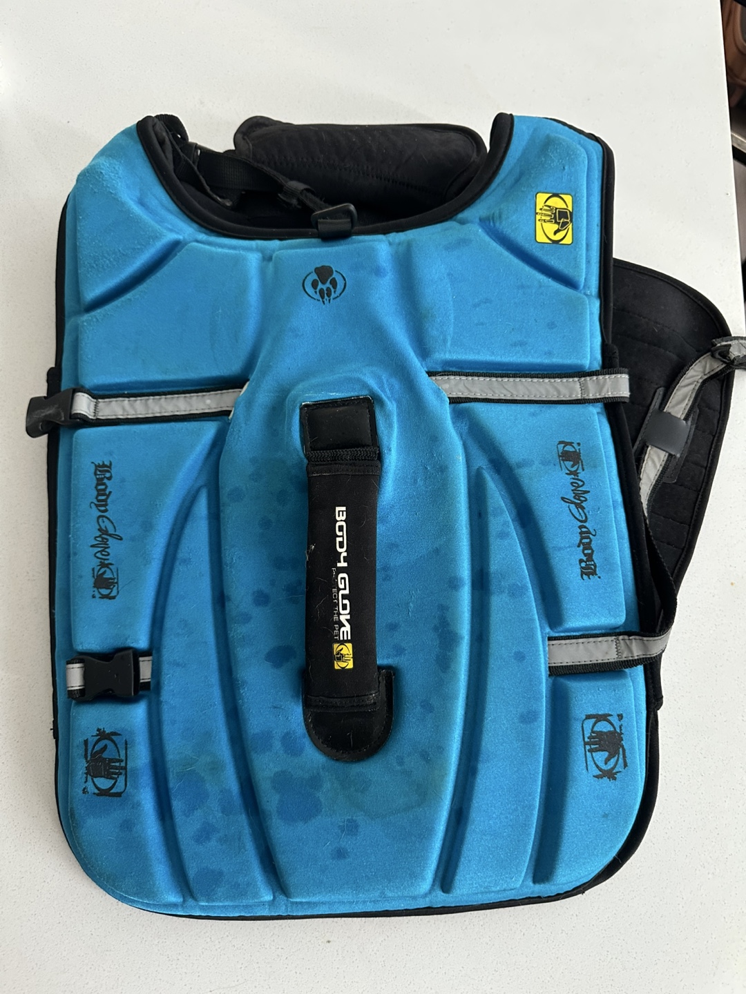 Body Glove Blue Dog Life Jacket - Size L