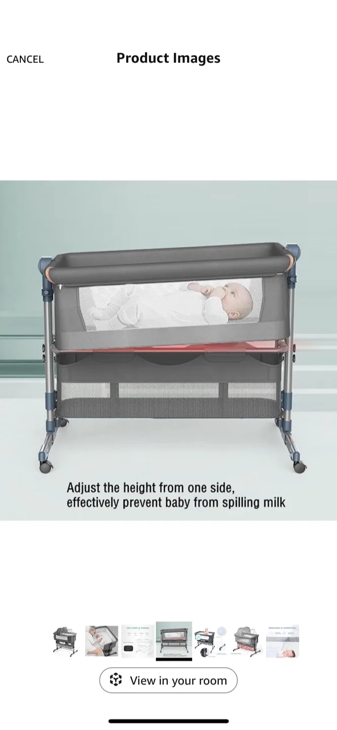 Portable Baby Bassinet thumbnail