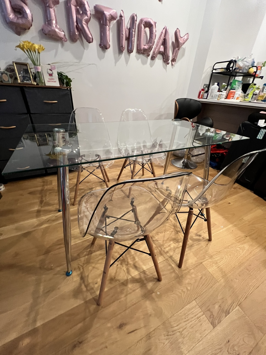 Glass Dining Table - photo 3