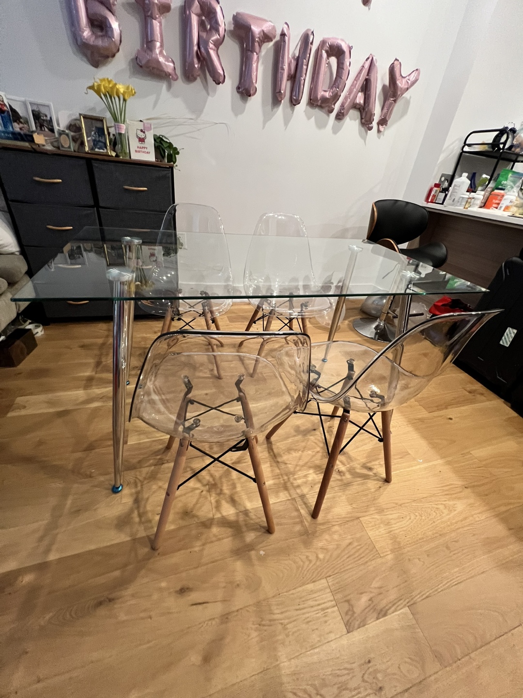 Glass Dining Table