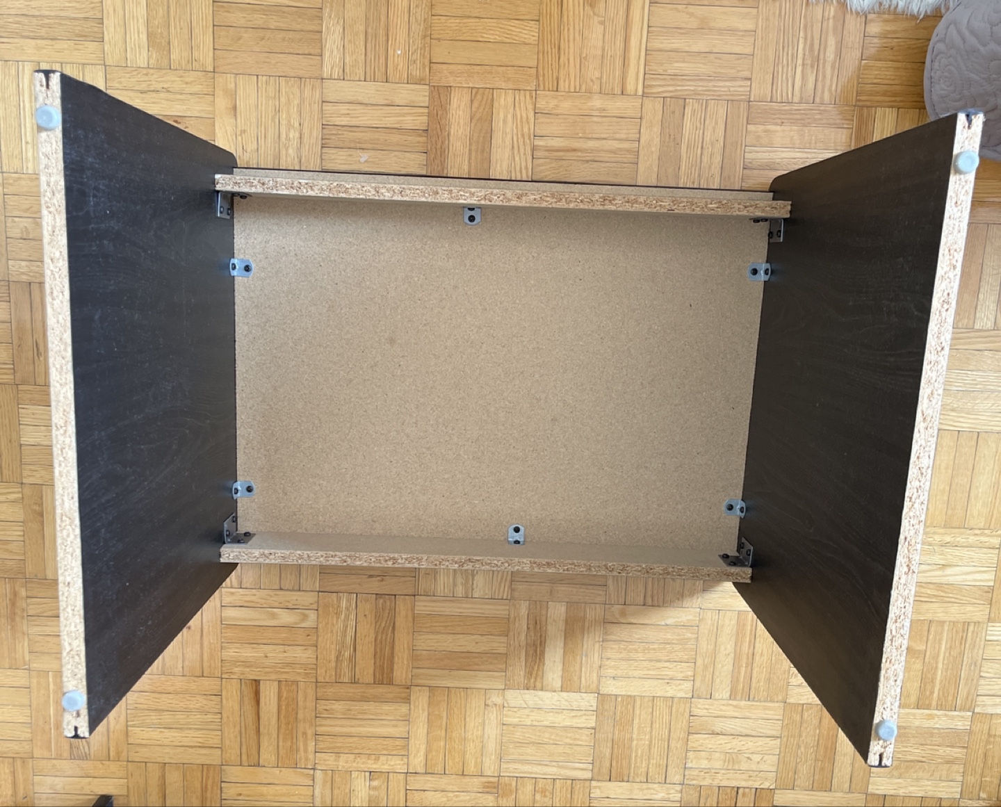 Dark brown/black Wood table - photo 4