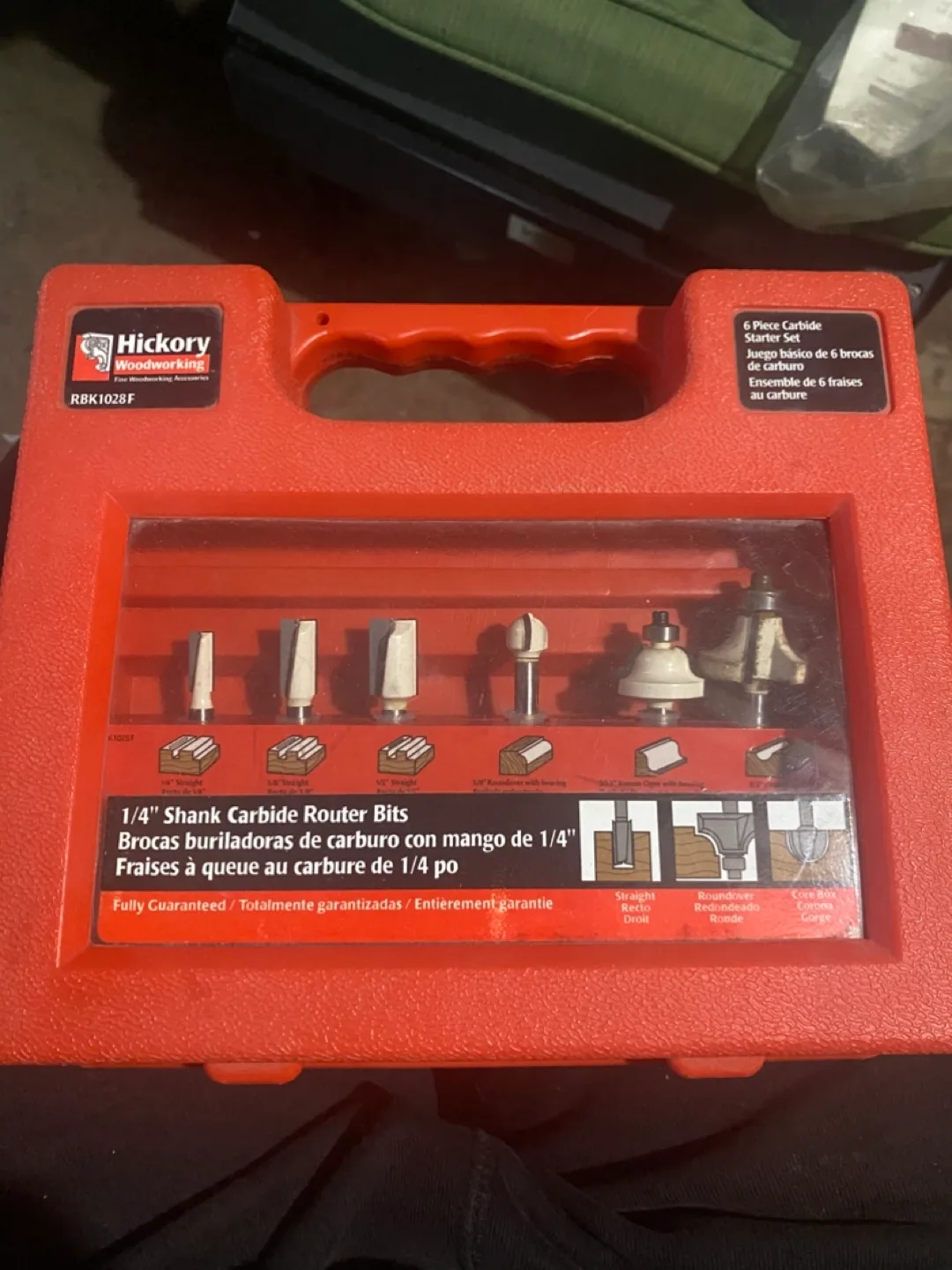 Hickory Woodworking Router Bits Set image indicator(2)