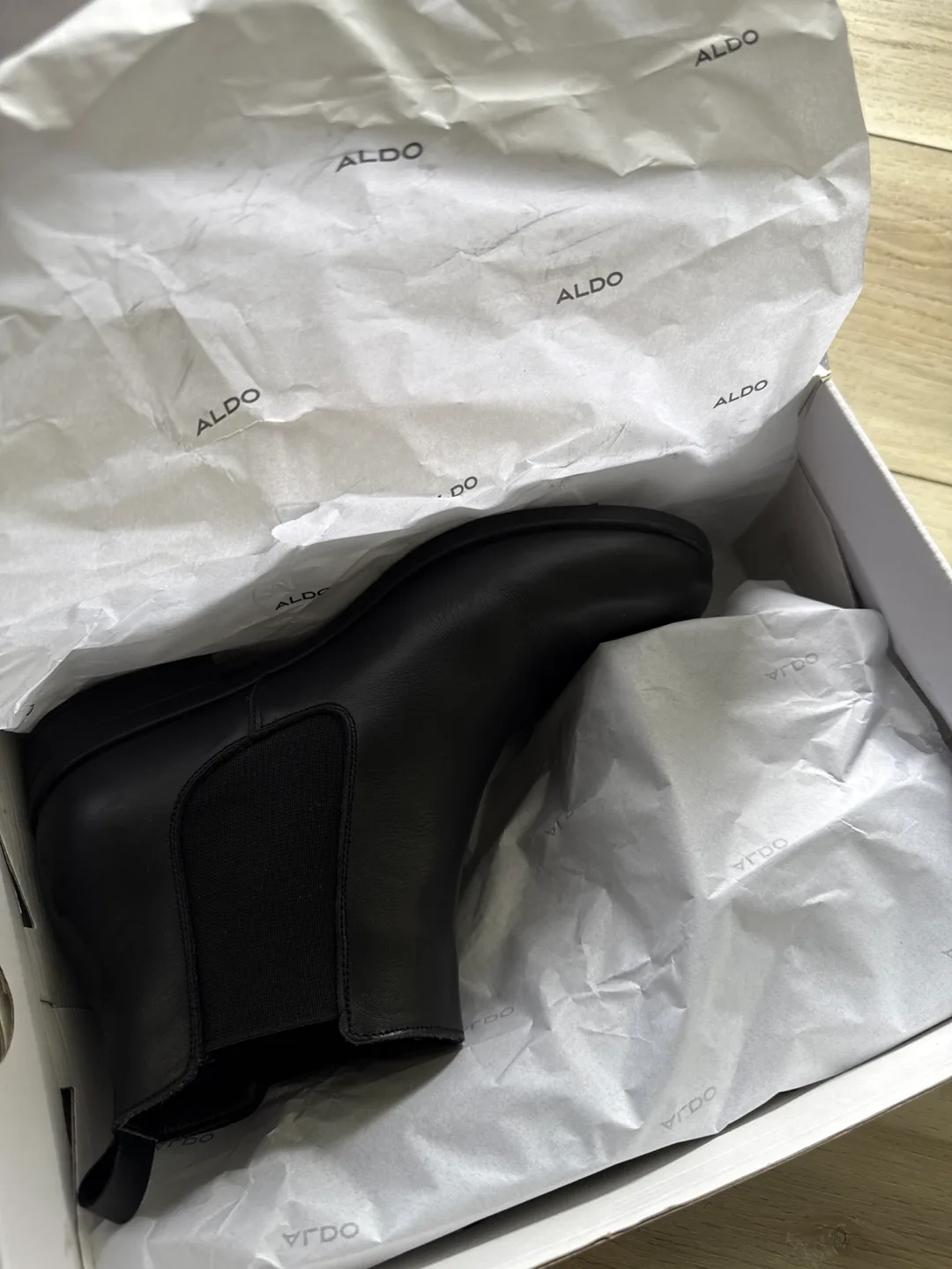 Last chance to get your Black Chelsea Boots from image indicator(4)