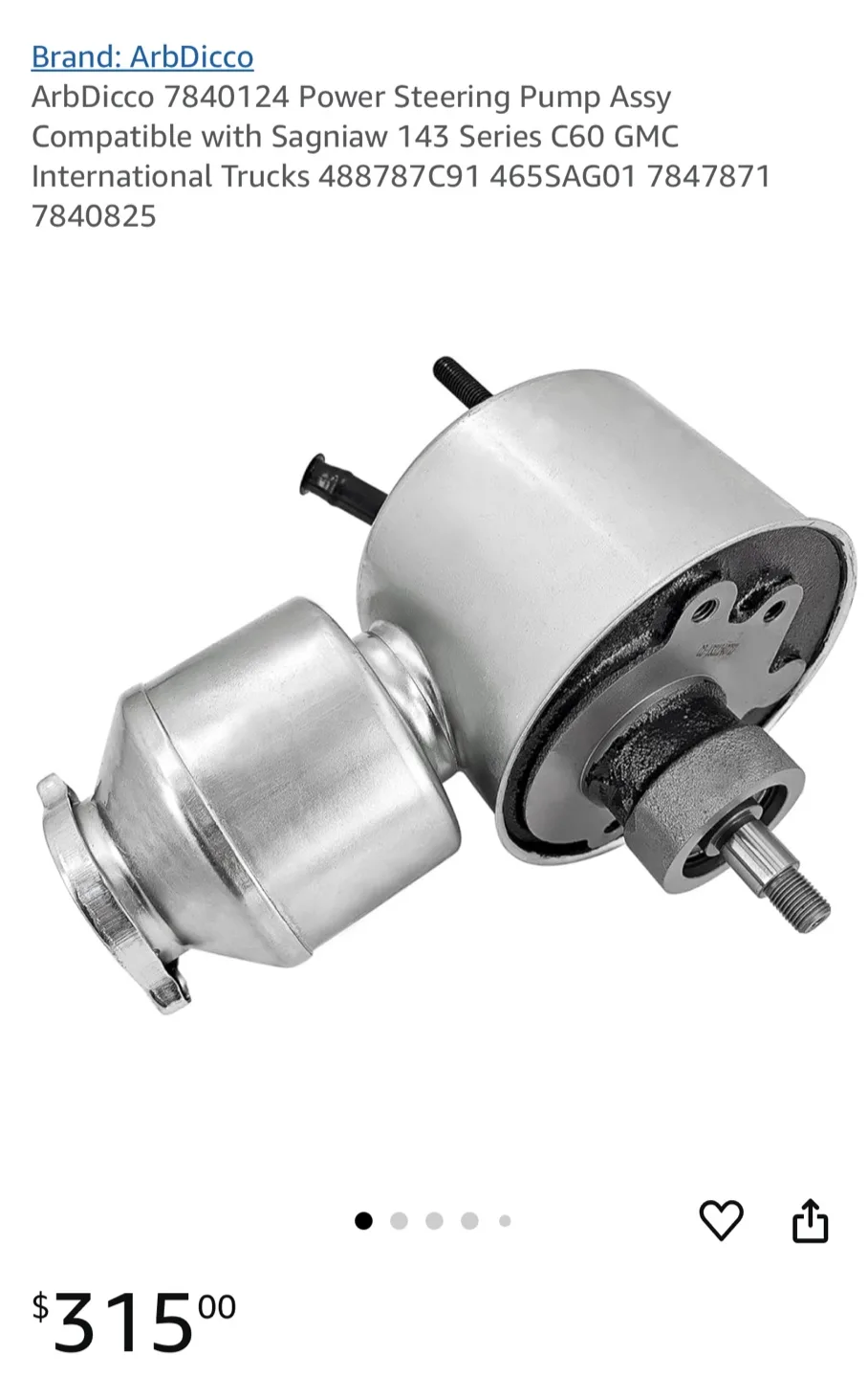 Power Steering Pump 💚 thumbnail