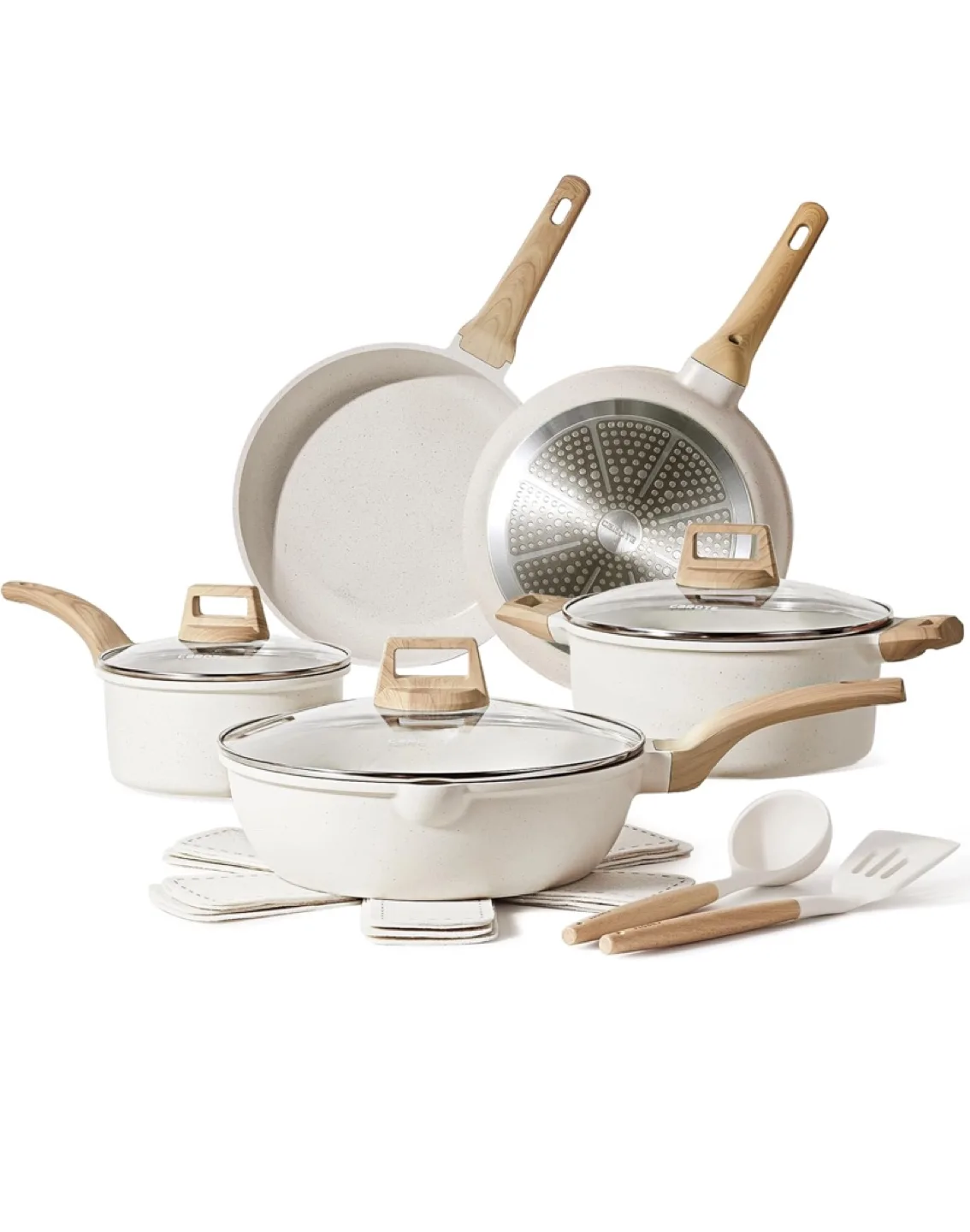 Cookware Set – Brand New, 14 Pc Non-Stick by CAROTE thumbnail