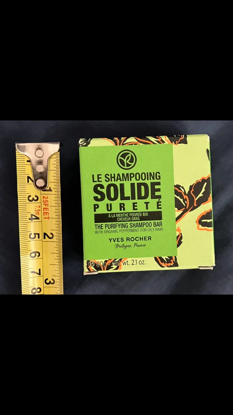 Yves Rocher Purifying Shampoo bar 🧼🍃 🫧🧳 ✈️ 🏕️⛺️ image indicator(3)