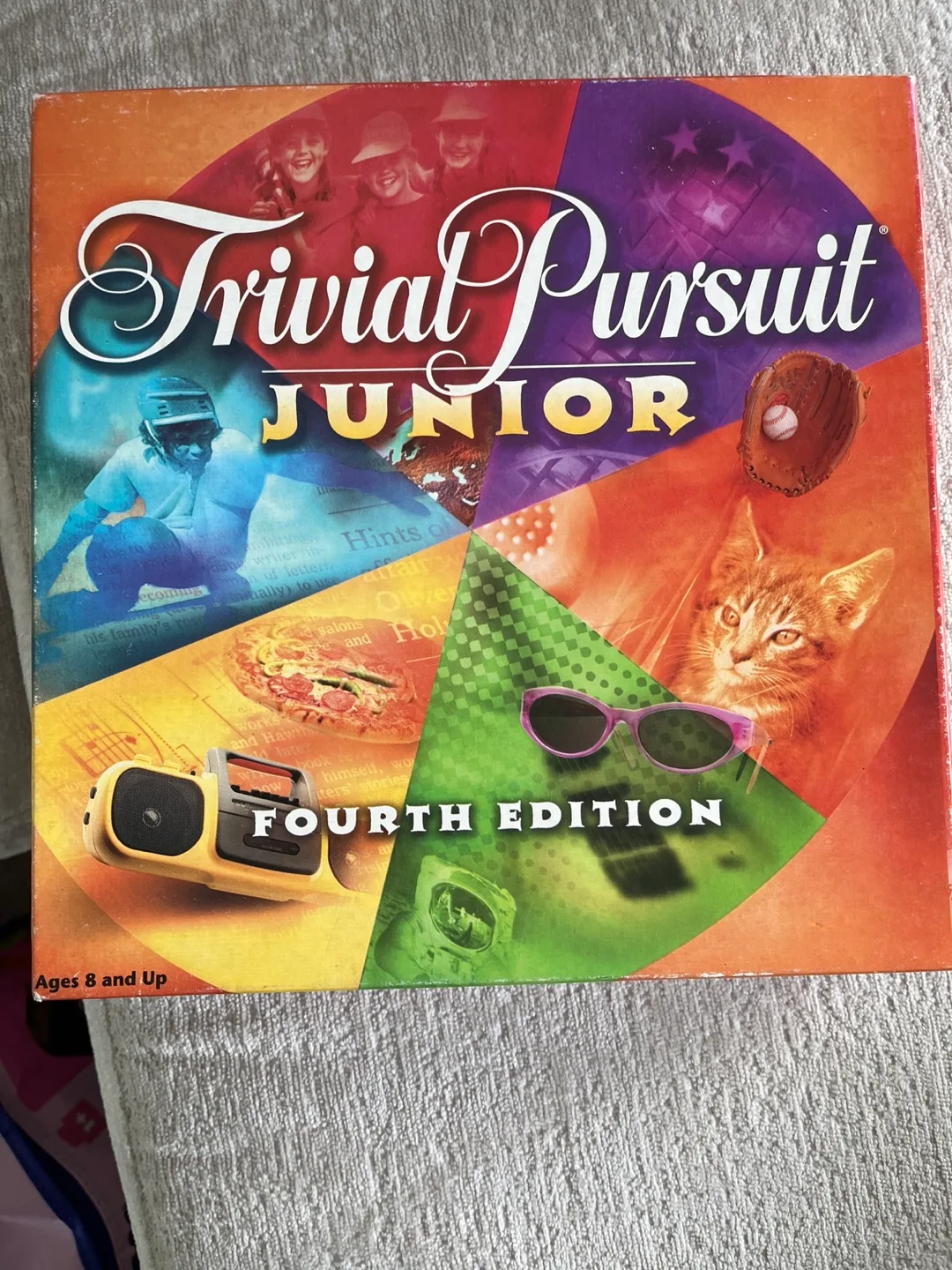 Trivial Pursuit Junior Fourth Edition Board Game thumbnail
