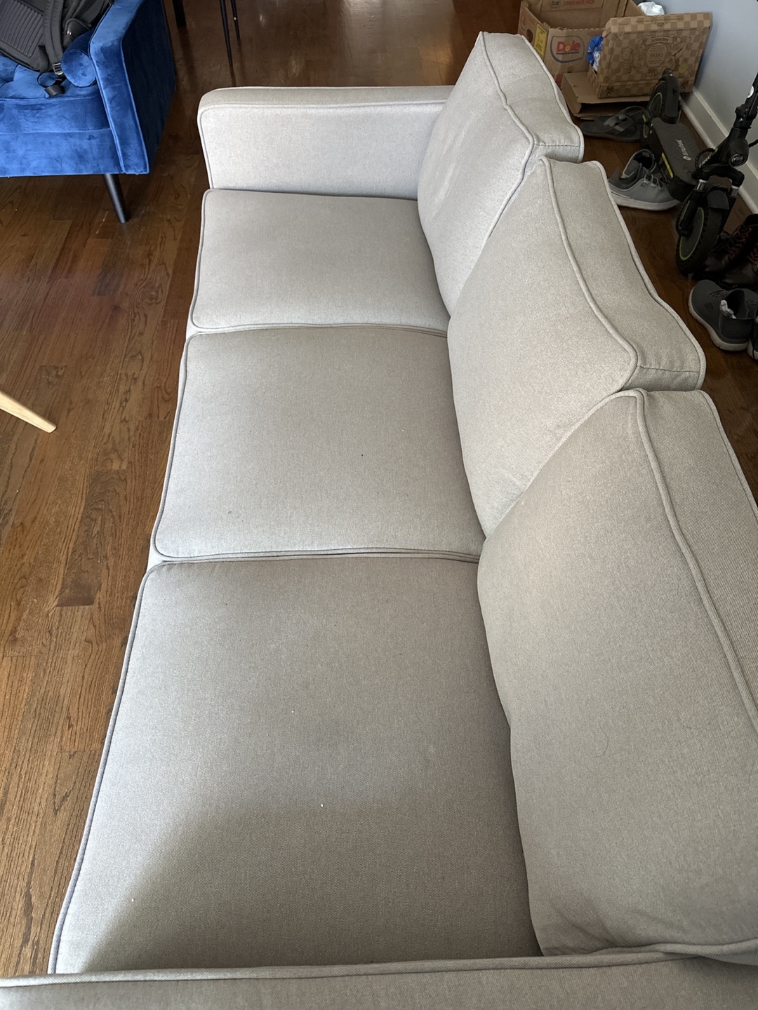 Comfortable Beige Sofa - photo 4