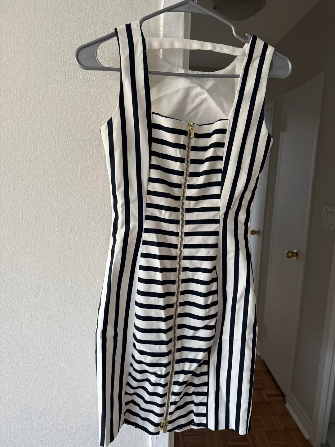 Striped Sleeveless Dress thumbnail