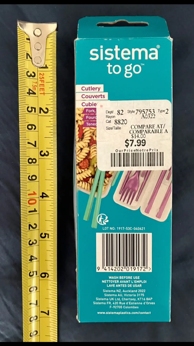 NWT Sistema To Go Cutlery Set 🍴🎁 image indicator(2)