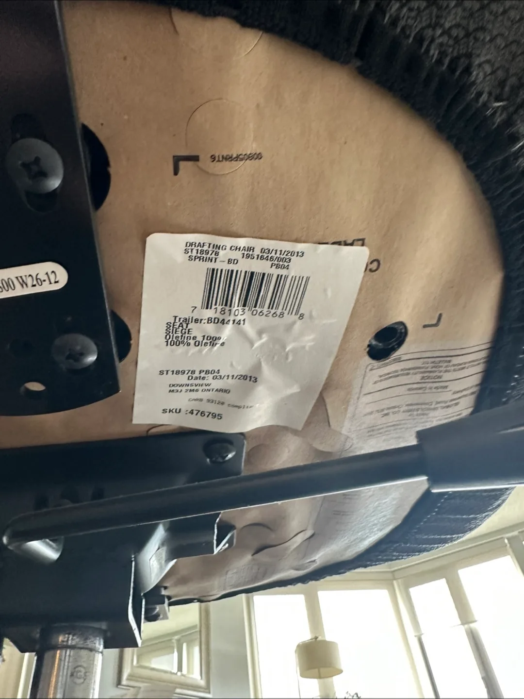 Ergonomic Drafting Chair image indicator(3)