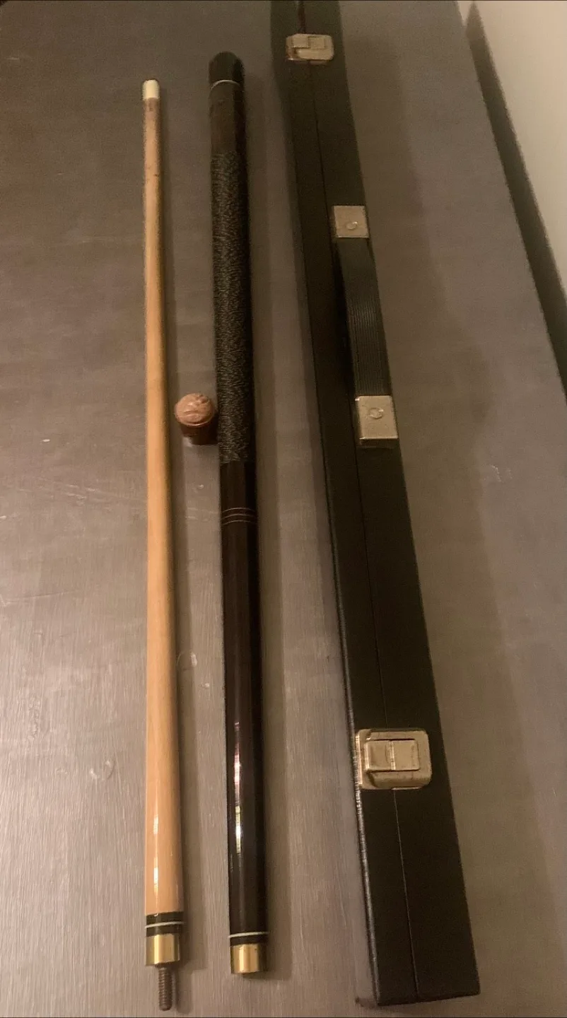 Pool Cue Stick and Case 💚 image indicator(2)