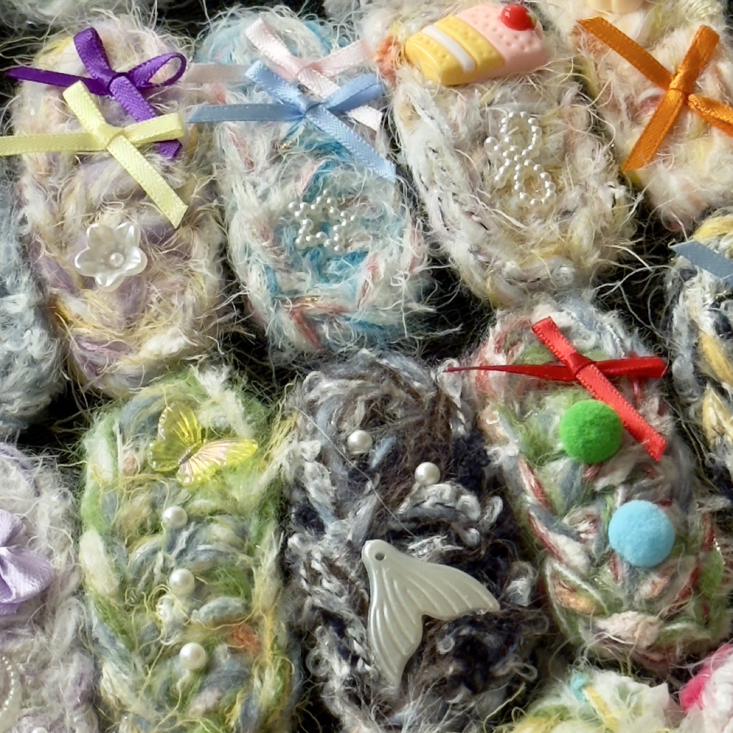 Handmade hair clips - photo 5