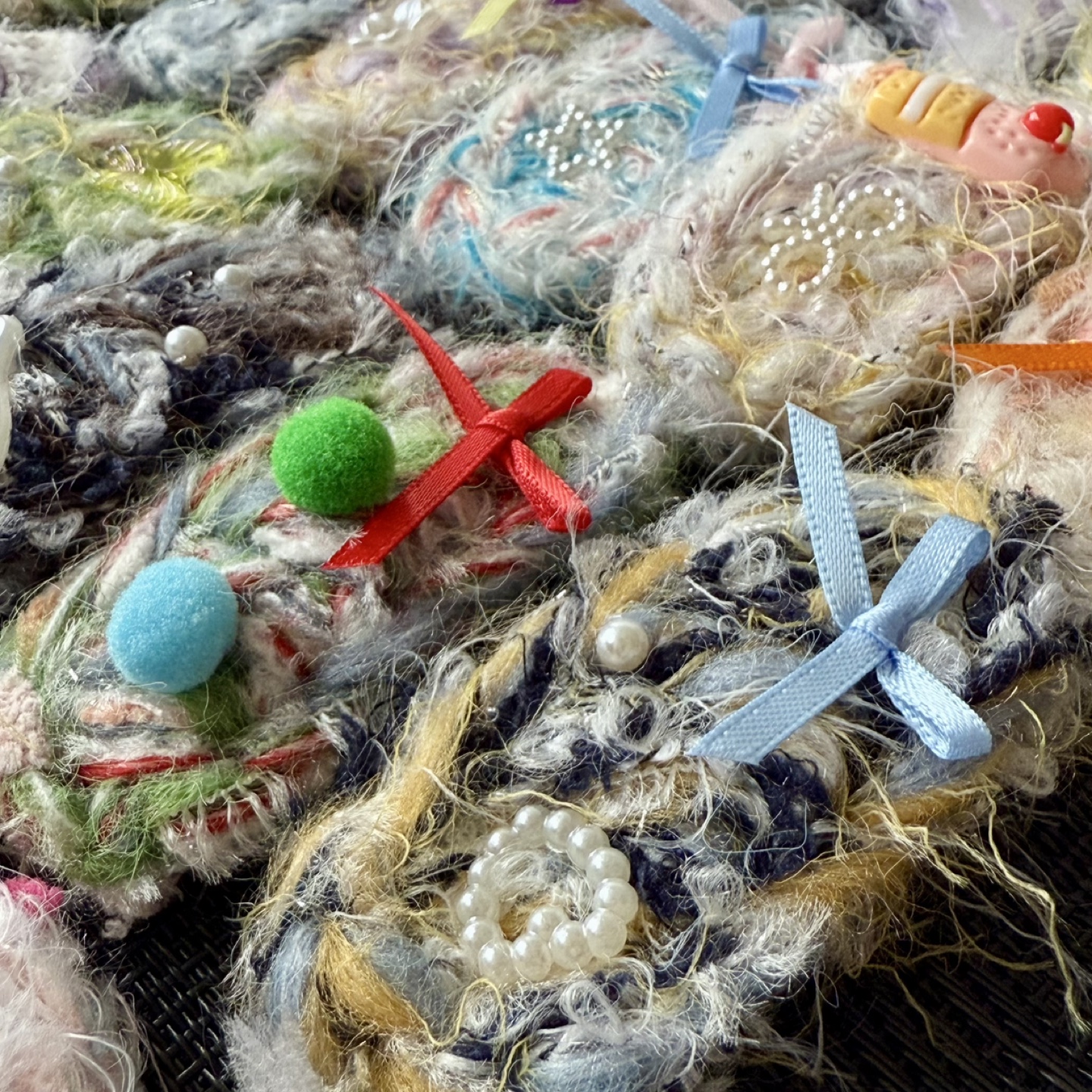 Handmade hair clips - photo 4