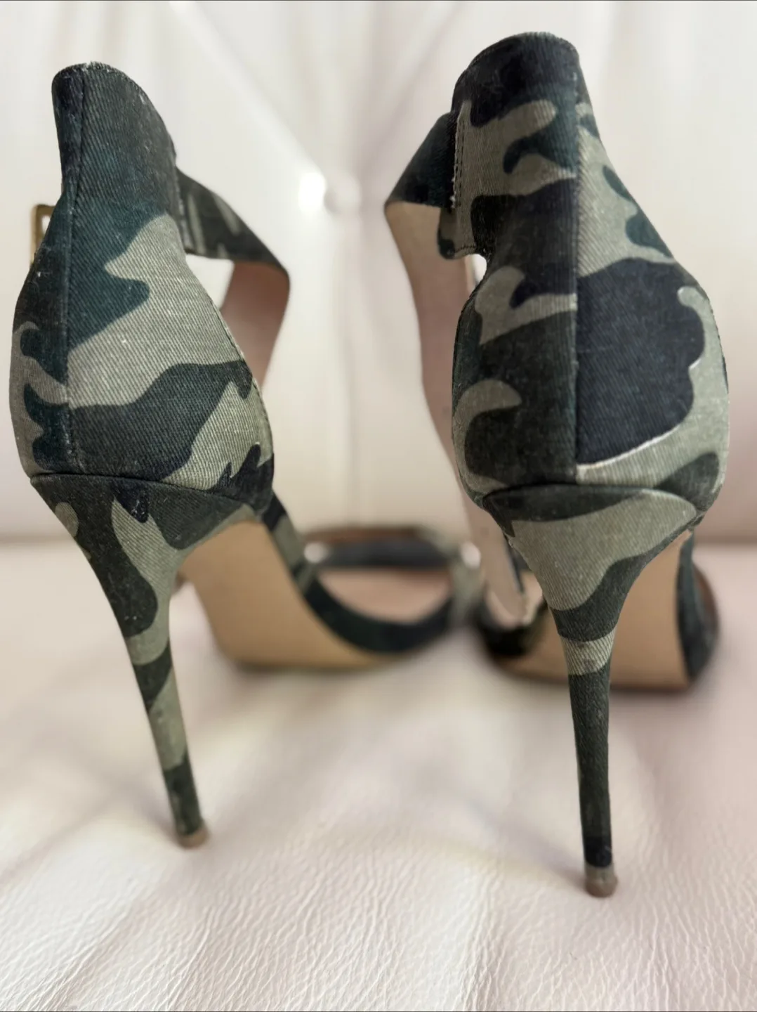Camouflage Heel Sandals image indicator(2)