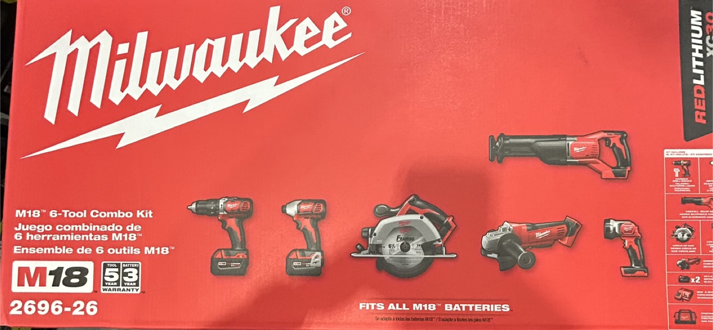 New  Combo tool kit (2696-26)