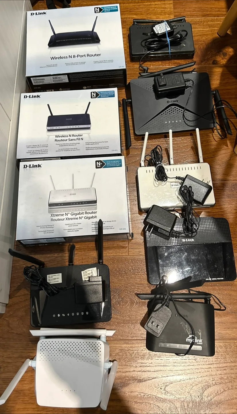Lot of Wireless Routers thumbnail