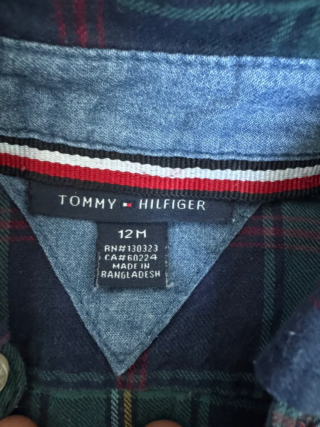 5 pcs Designer shirts (12 M ) and shoe bundle (size5) image indicator(7)