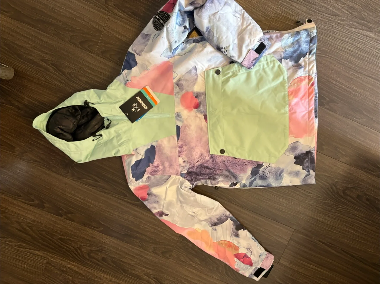 GSOU SNOW Women's Pink Camouflage Jacket, Medium thumbnail
