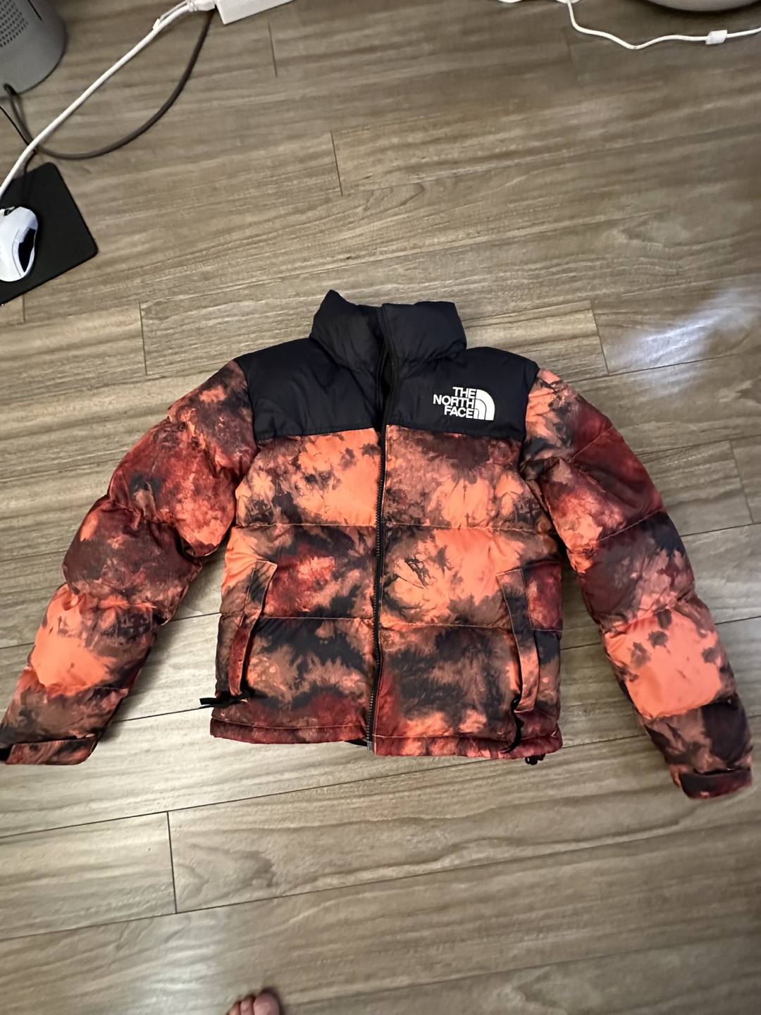 The North Face Tie-Dye Puffer Jacket - XS