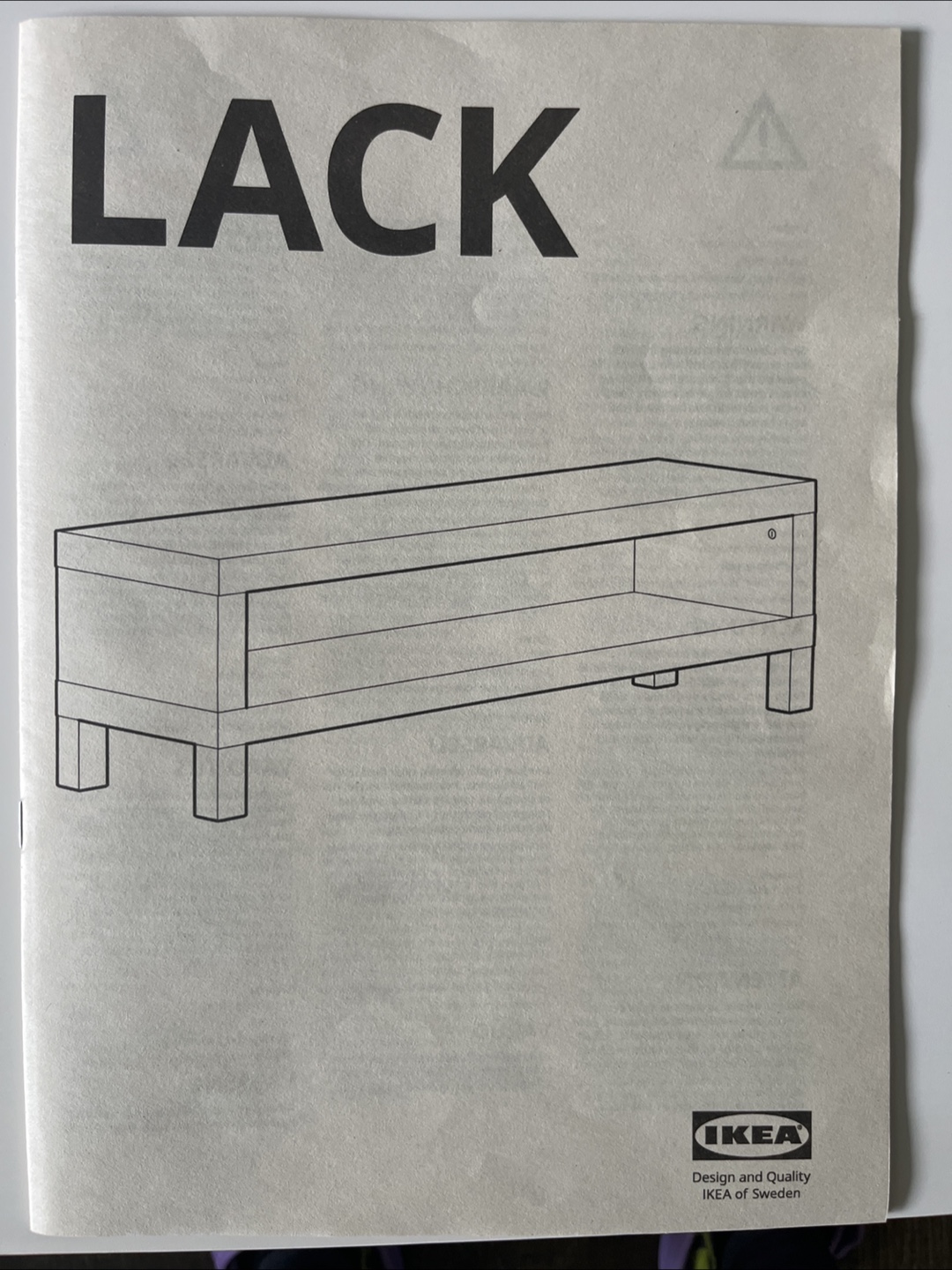 White TV bench - photo 4