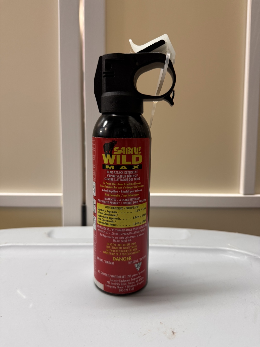 SABRE WILD MAX Bear Attack Deterrent
