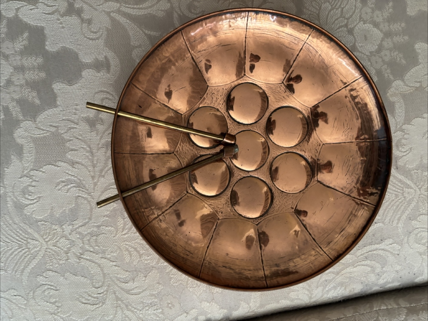 Copper Pan with Mallets
