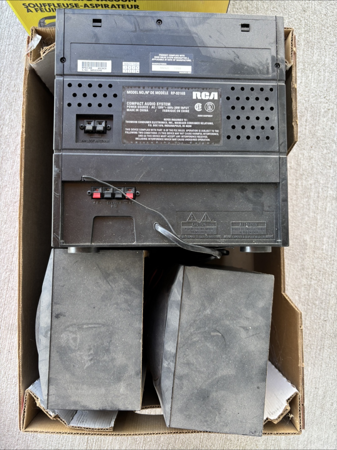 RCA Compact Audio System - photo 5