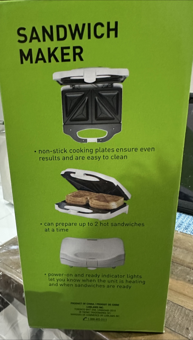 Brand new Everyday Essentials Sandwich Maker - photo 2