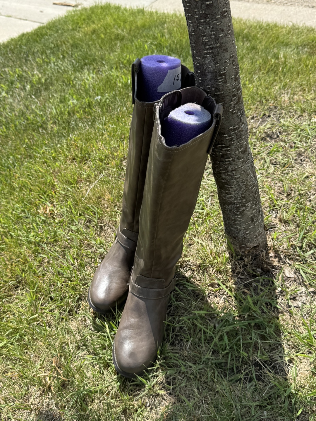 Brown Knee-High Boots