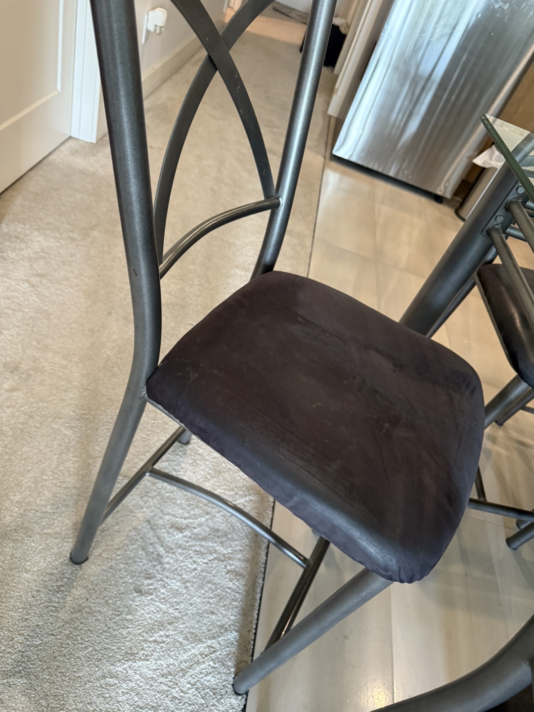 Dining Table Set - Glass Top and Chairs - photo 3