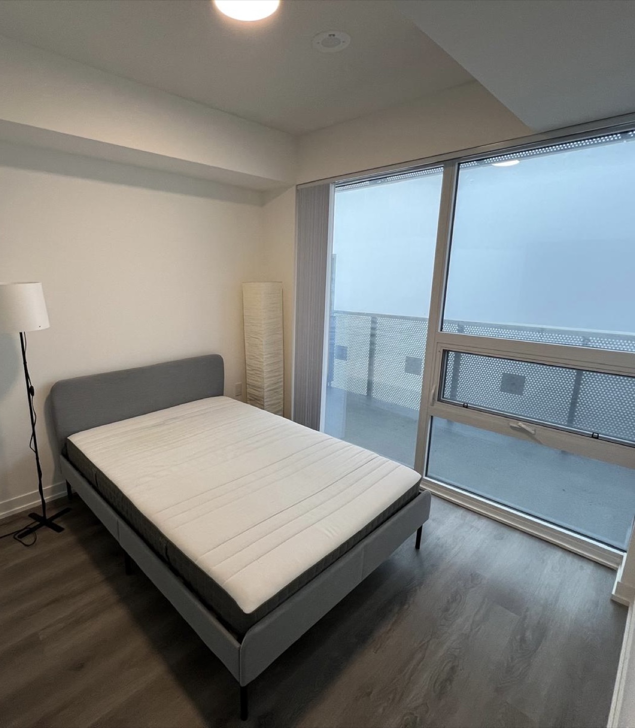 IKEA Full/Double Mattress and Slattum Bed Frame