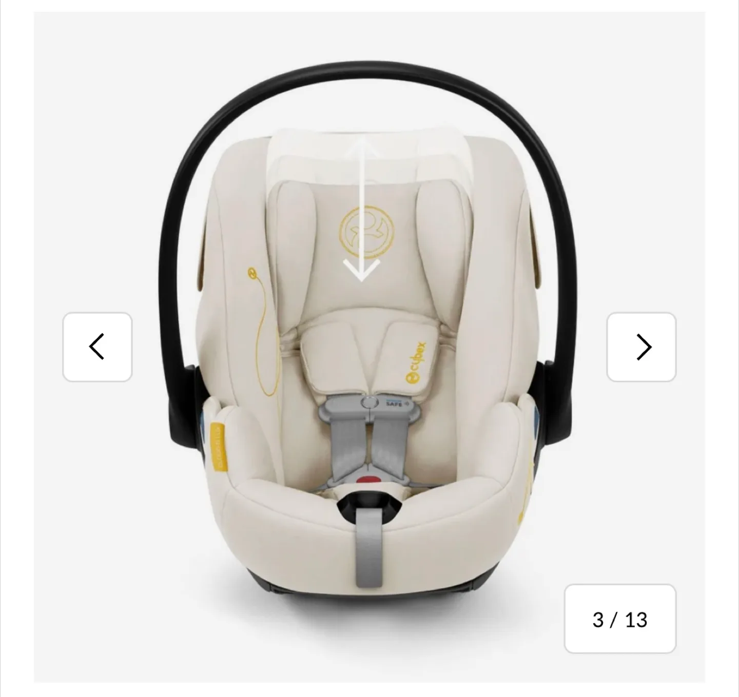 Last chance to get your Cybex Infant Car Seat Cloud G Lux image indicator(5)