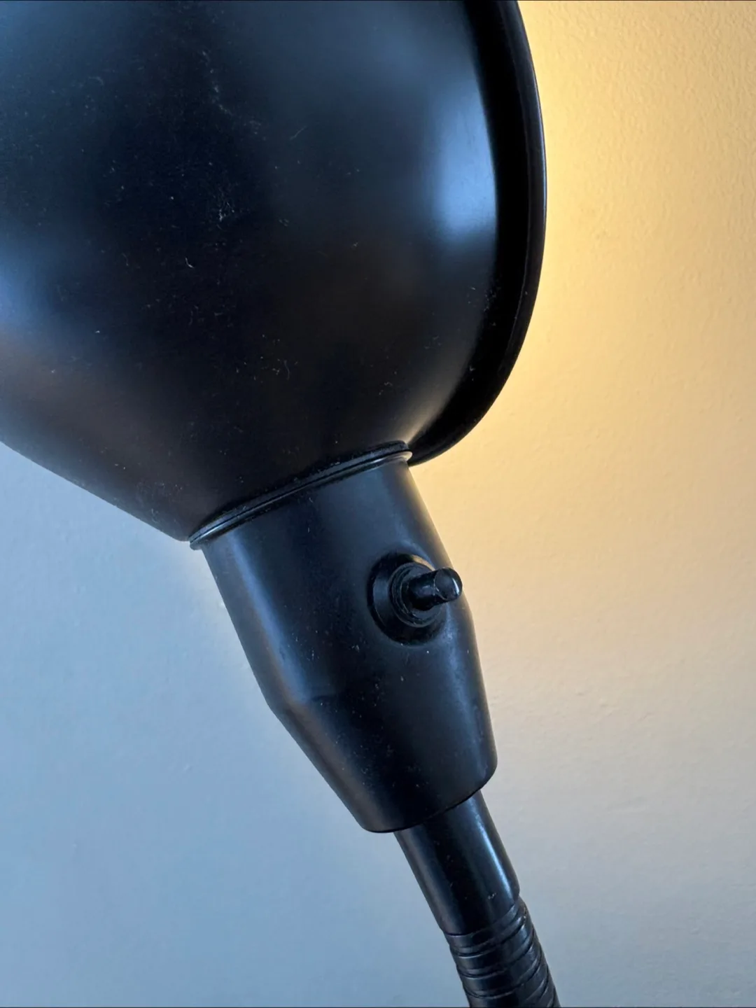 Black Desk IKEA Lamp with Flexible neck image indicator(7)