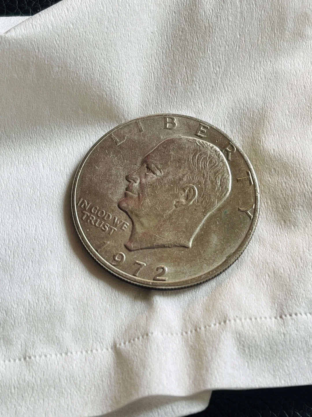 1972 United States Silver Dollar Coin thumbnail
