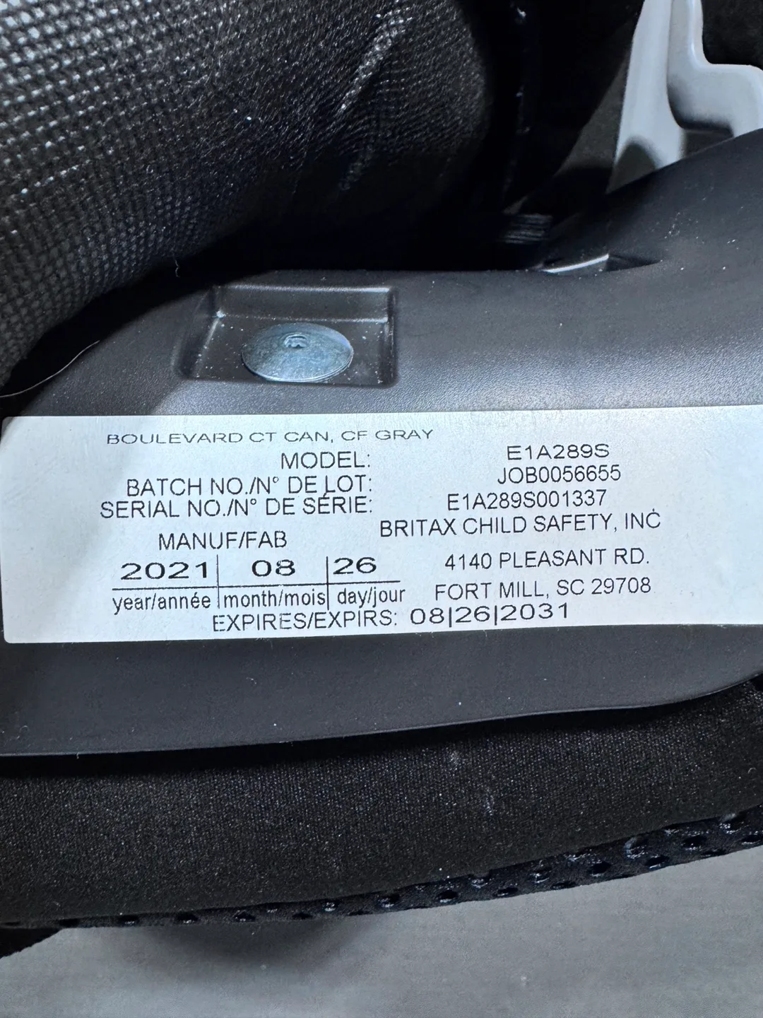 Britax Boulevard CT Convertible Car Seat image indicator(5)