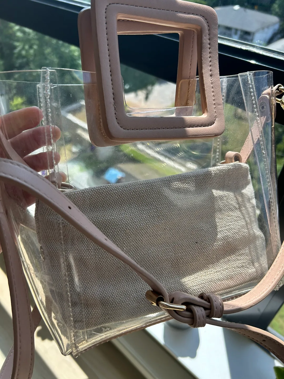 Stylish Clear Handbag thumbnail