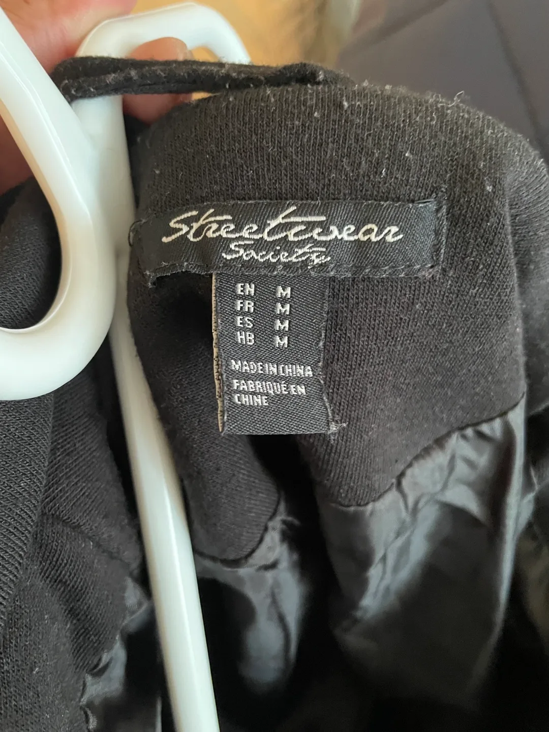 Streetwear Society Black Jacket - Size M image indicator(3)