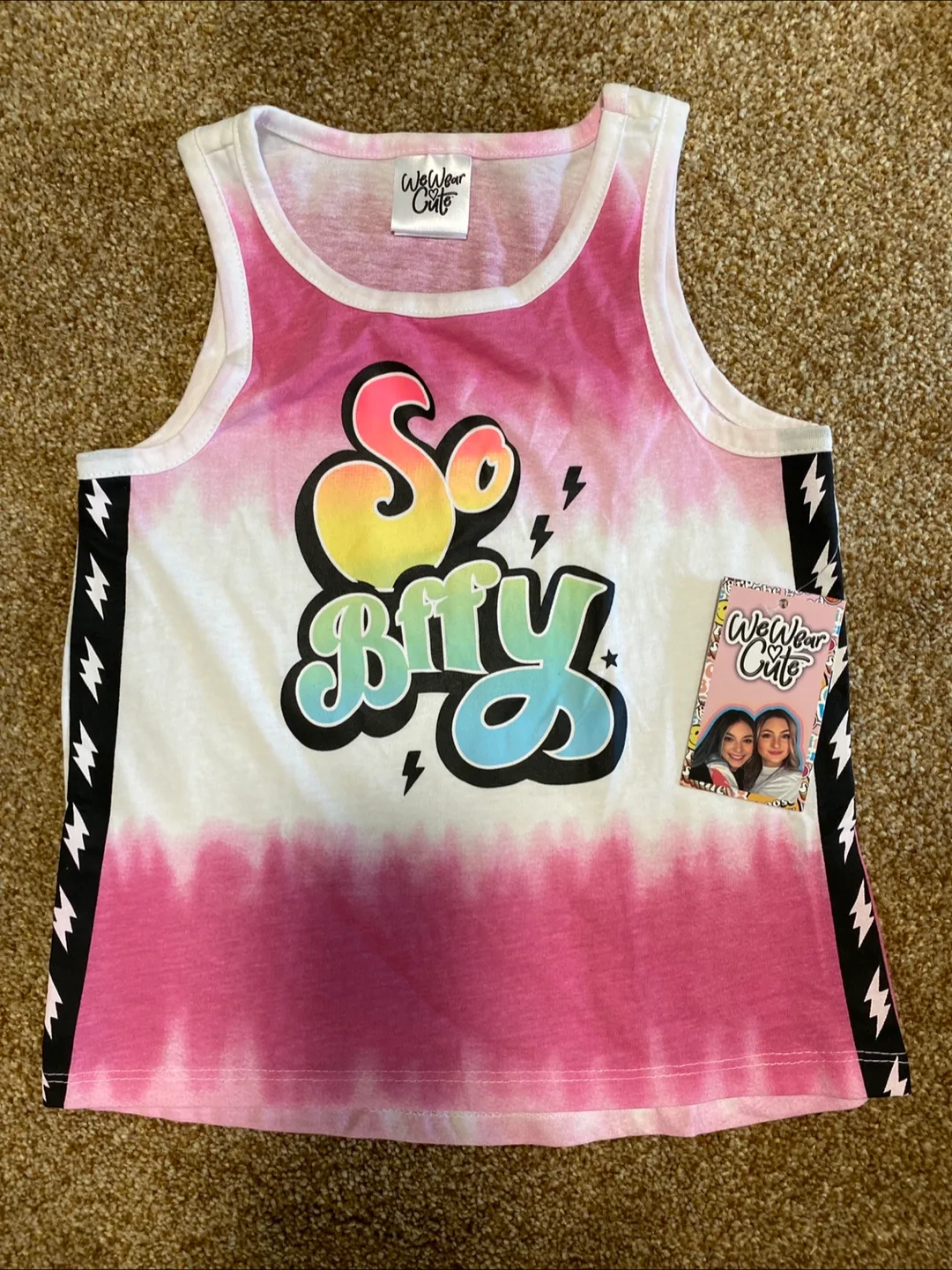 🥕WeWearCute Graphic Tank Top thumbnail