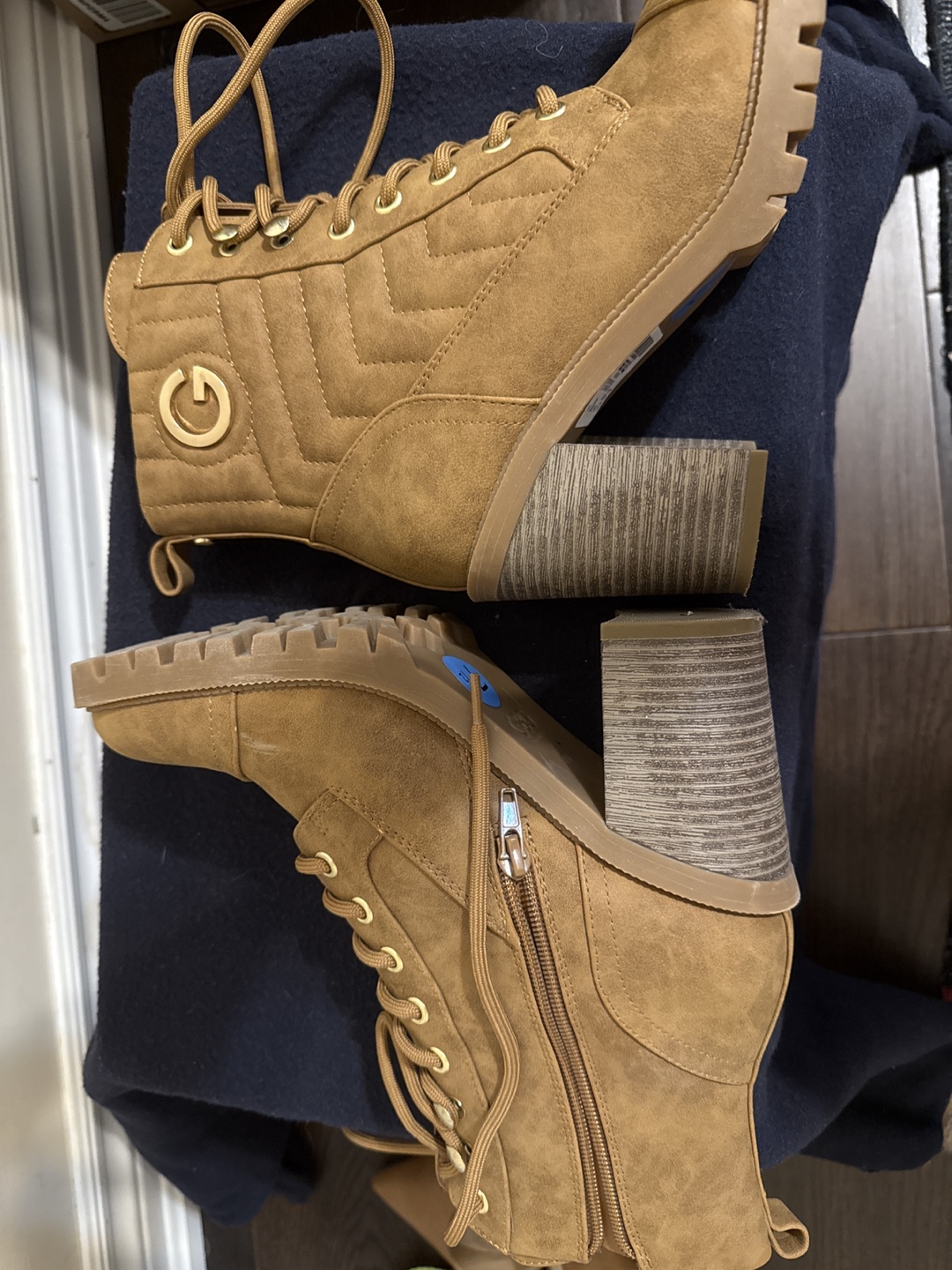 Brown Guess Lace-Up Boots - photo 3