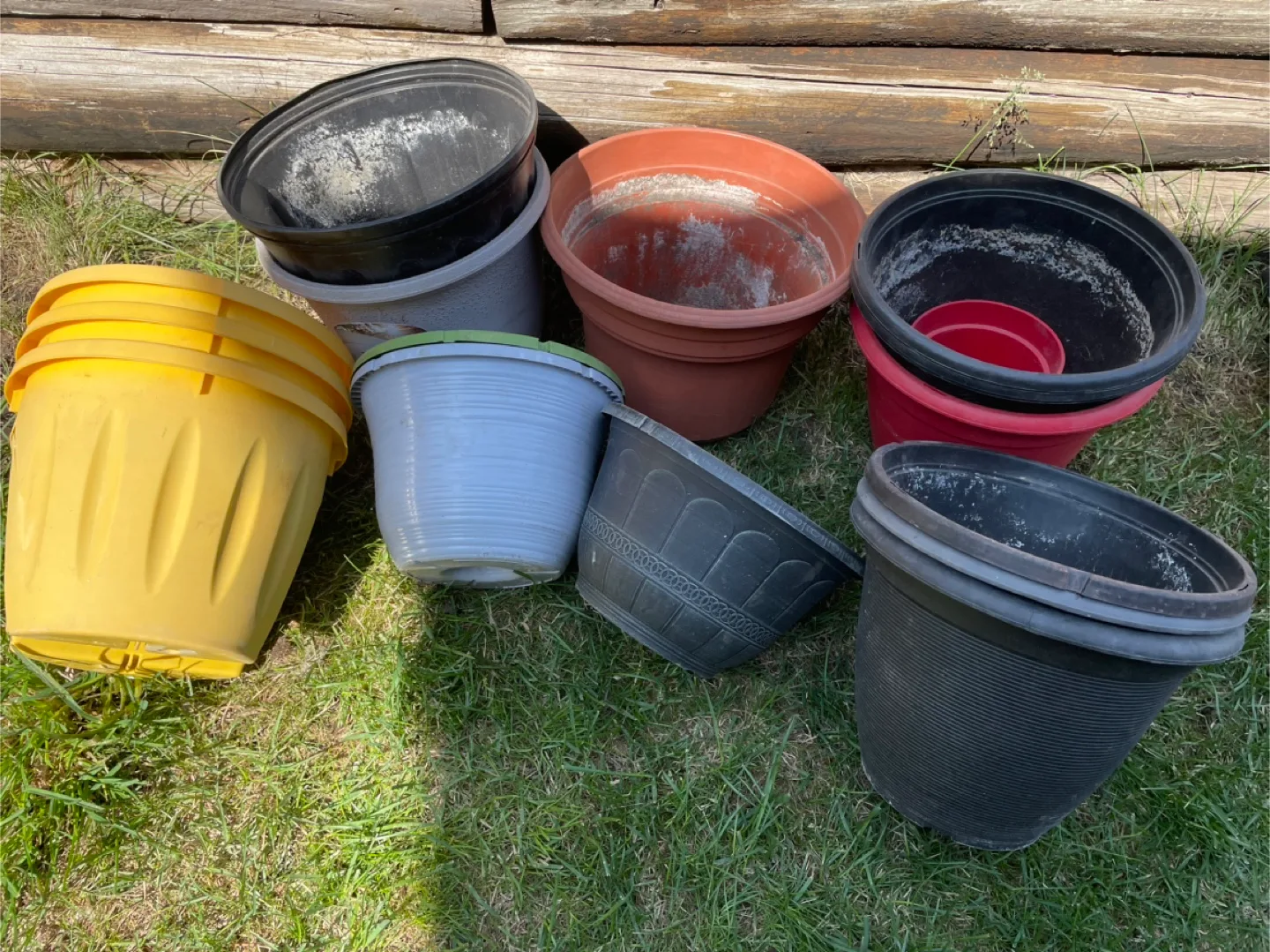 Used Planter Pots - Variety of Colours thumbnail