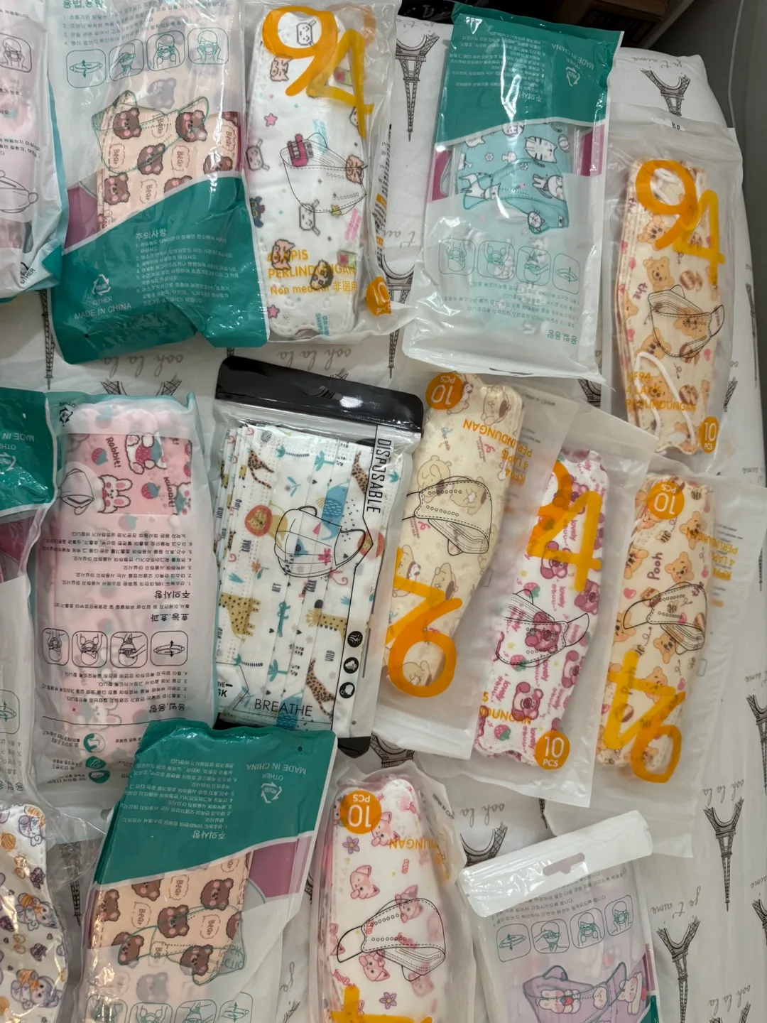 Cartoon Disposable Face Masks image indicator(3)