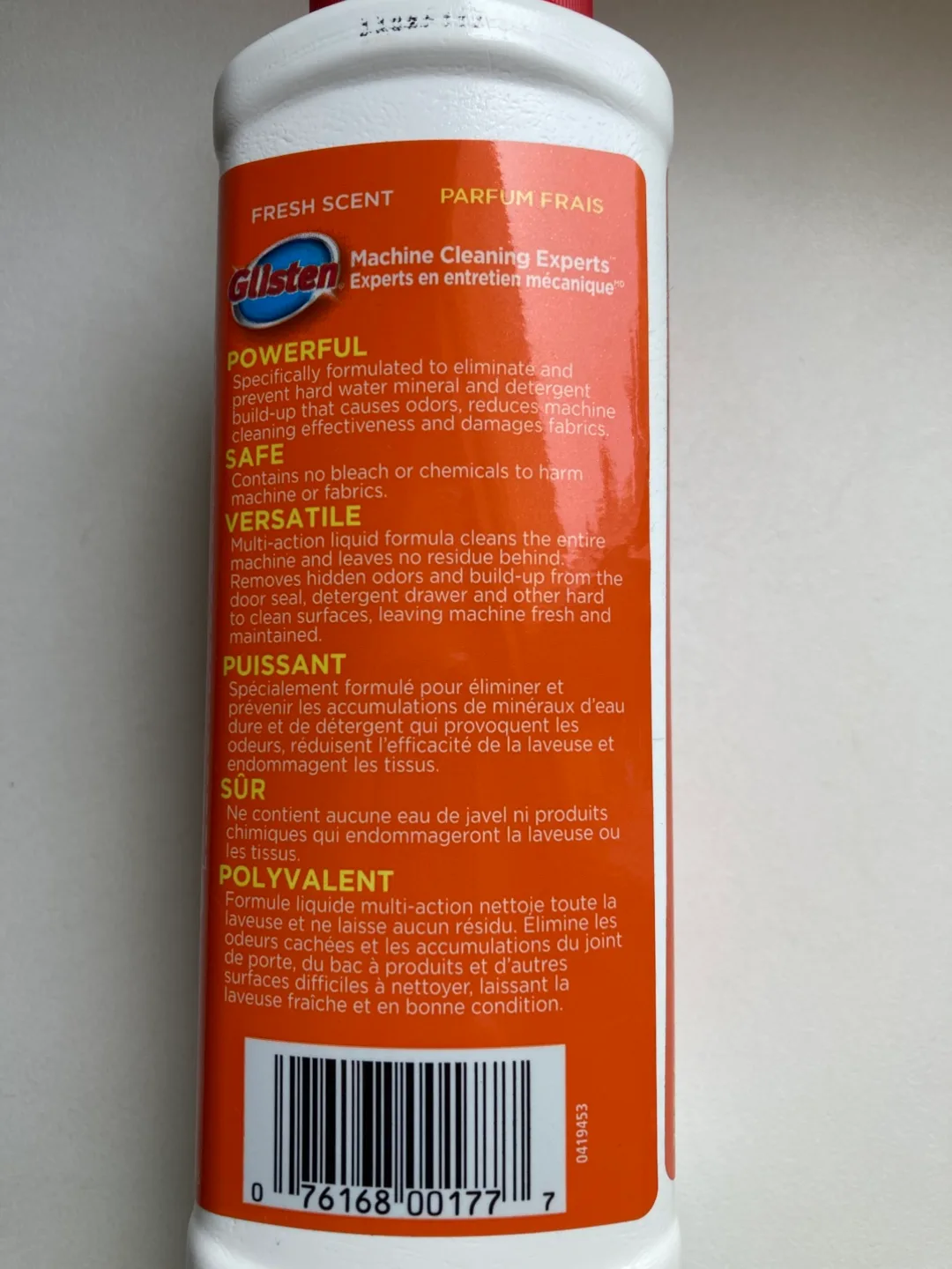 BNIP Glisten Washing Machine Cleaner image indicator(2)