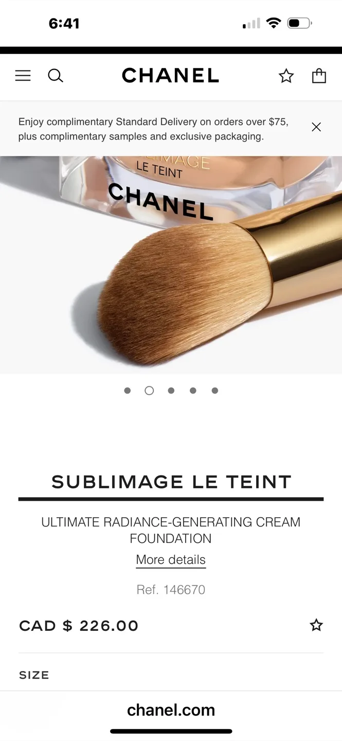 Chanel Sublimage Le Teint Cream Foundation image indicator(8)
